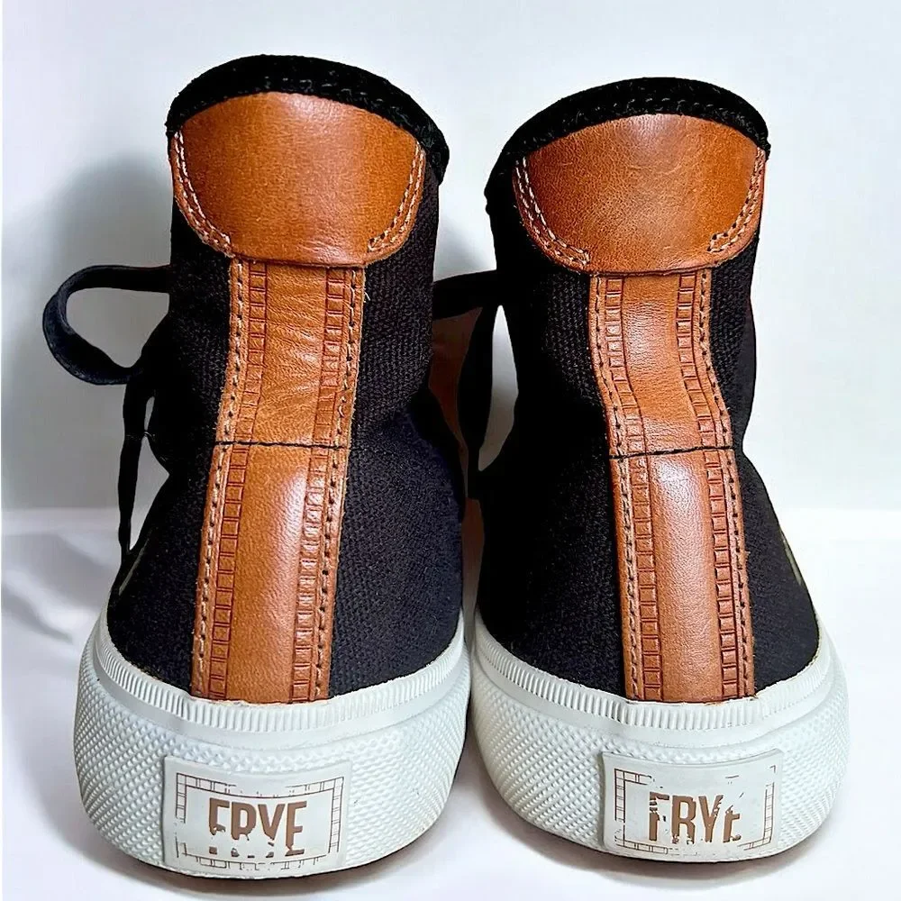 Frye Ludlow High-Top Black Sneakers | Men’s 9